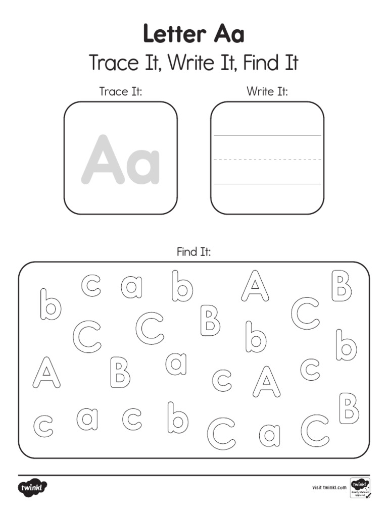 Letter Aa | PDF