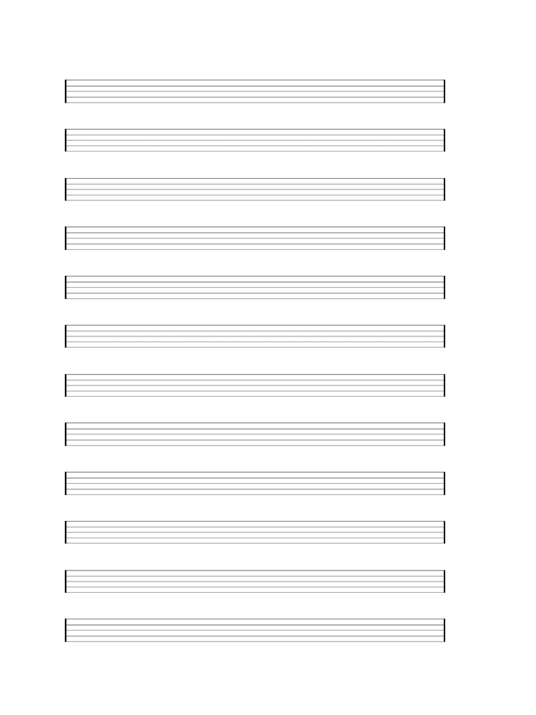 Blank Score | PDF