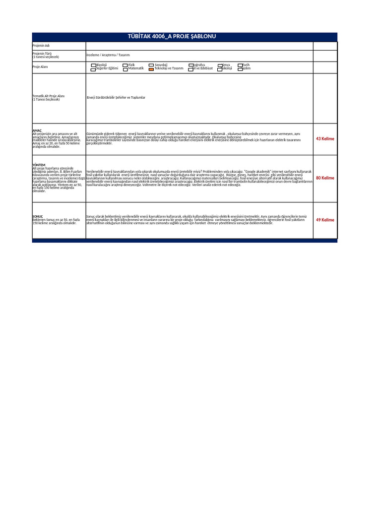 4006 - A 1. Proje | PDF