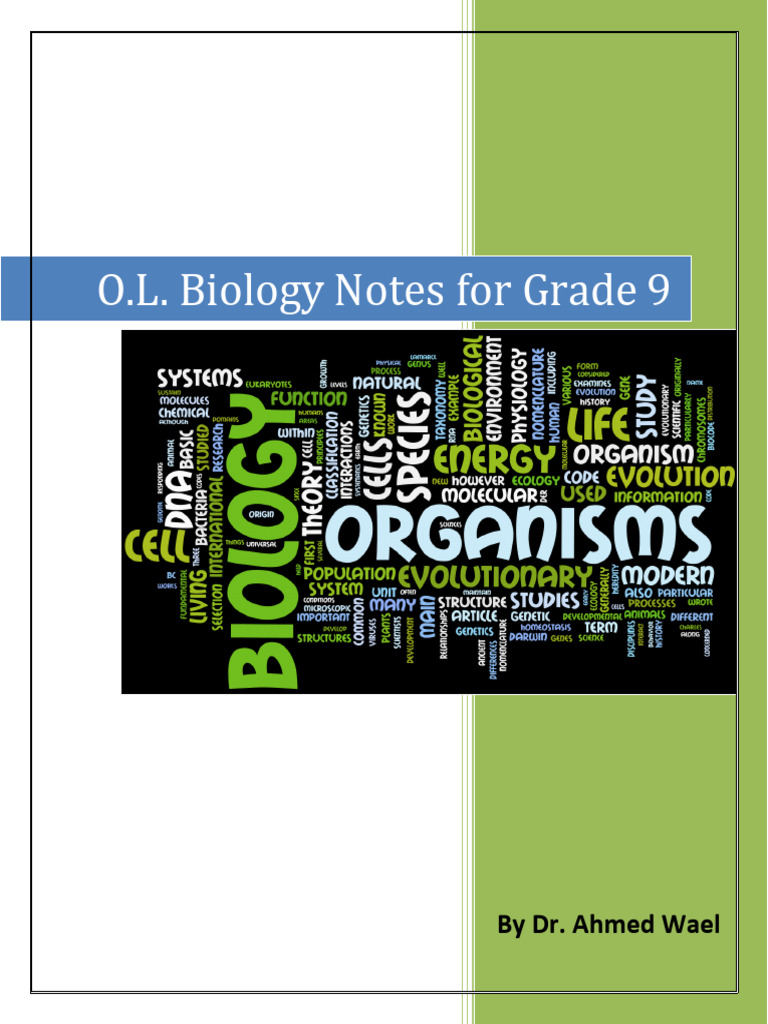 1861281bio Grade 9 Notes | PDF | Digestion | Human Tooth