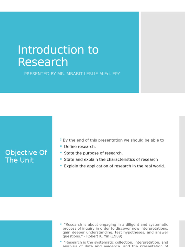 Introduction To Research Methodology Pdf Policy Knowledge