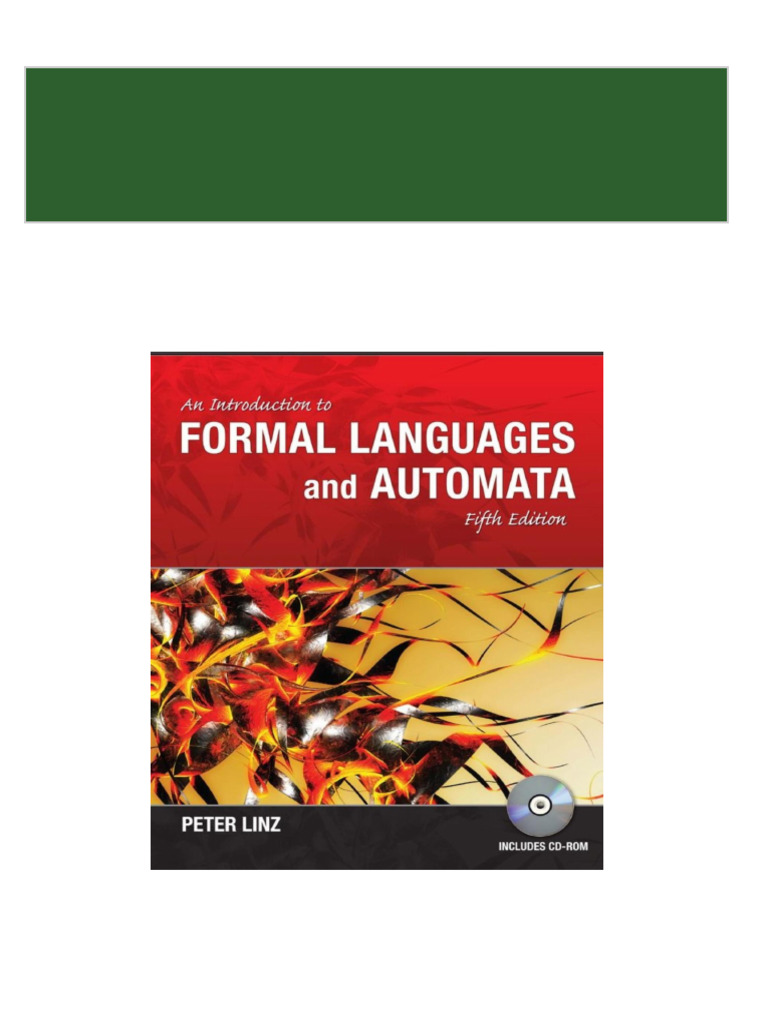 Download full Introduction to Formal Languages and Automata 5th Edition ...