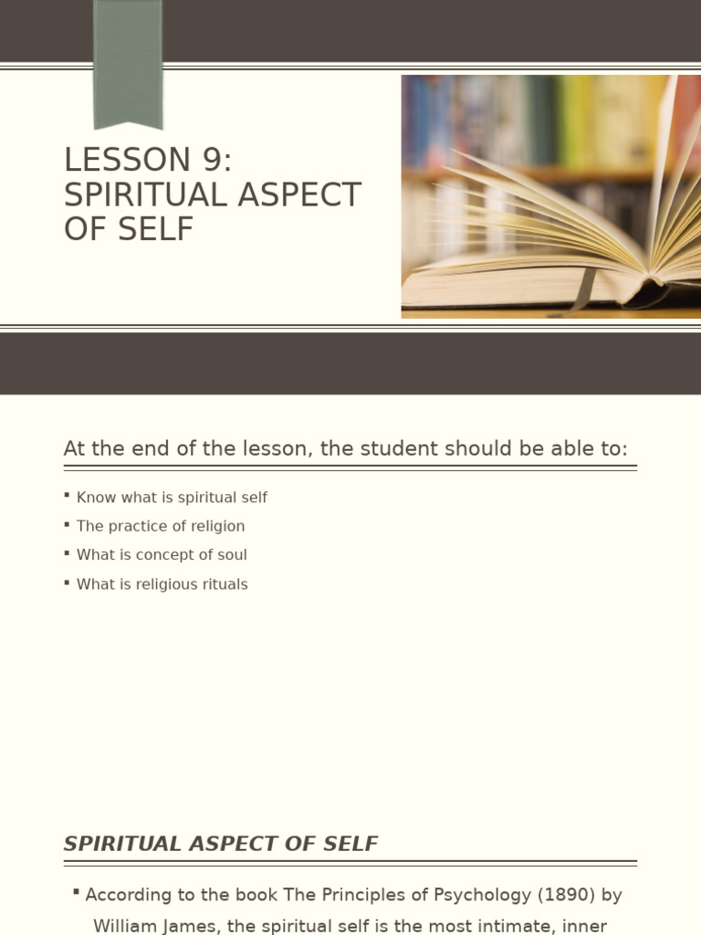 Understanding the Spiritual Self | PDF | Sacraments | Spirituality