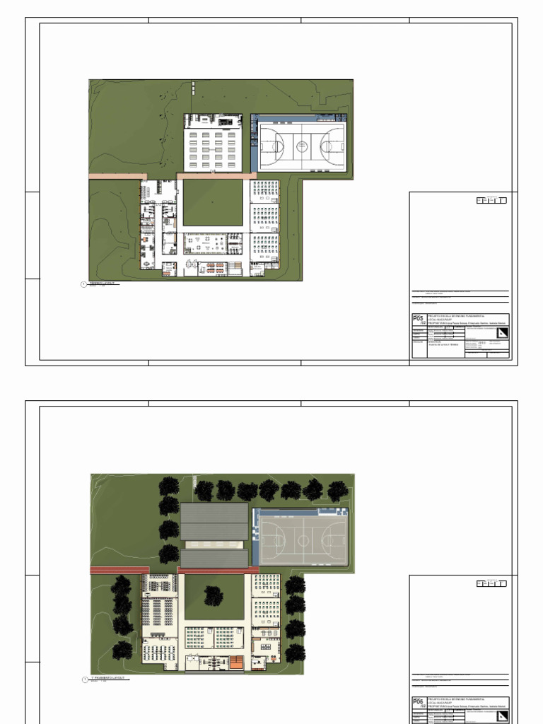 Planta Baixa Escola Fundamental Macapá | PDF