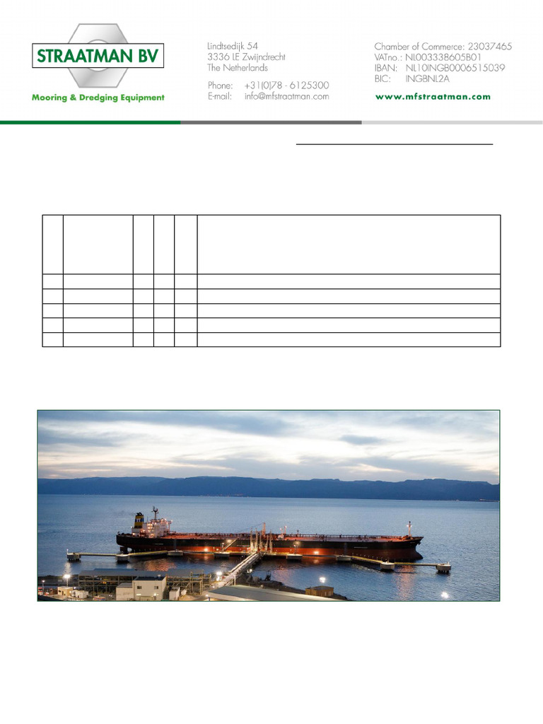 Typical Technical Spec's - 02 - Oil - LNG Terminal 2 | PDF | Electrical ...