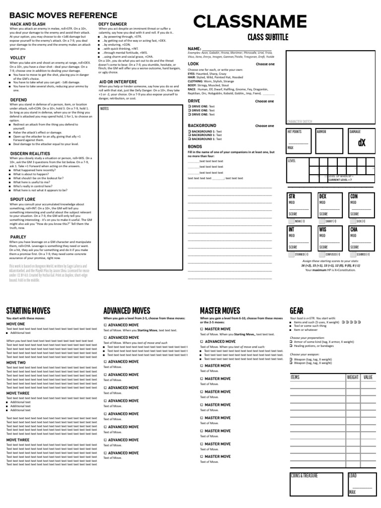 DW Minimalist Template | PDF