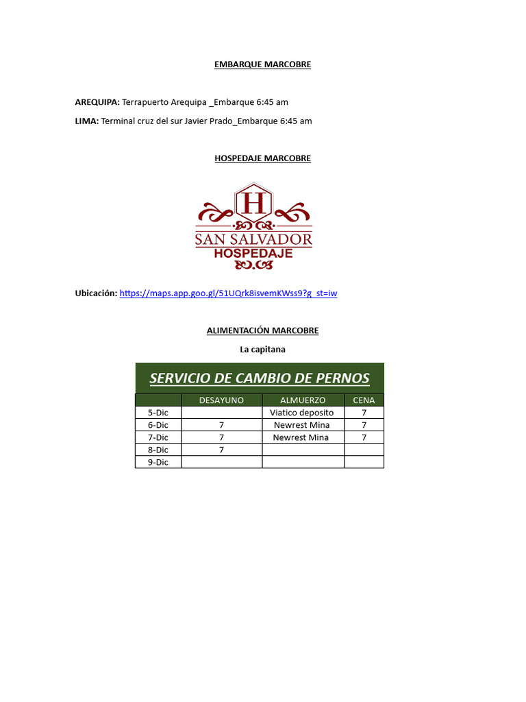 Comunicado Marcobre | PDF