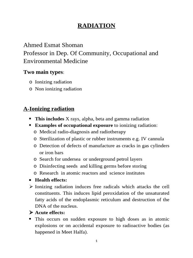Radiation Pdf Absorbed Dose Ionizing Radiation