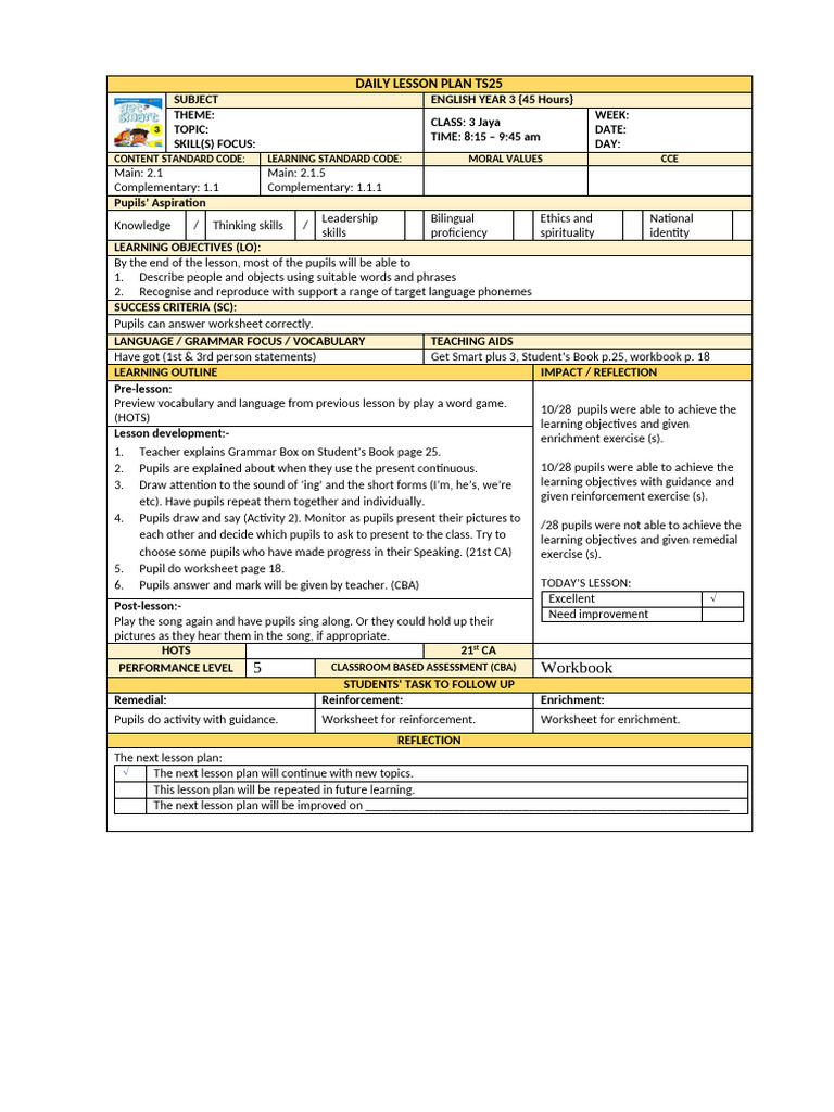 1.week 14 - Sunday 23.06.2024 | PDF | Lesson Plan | Worksheet