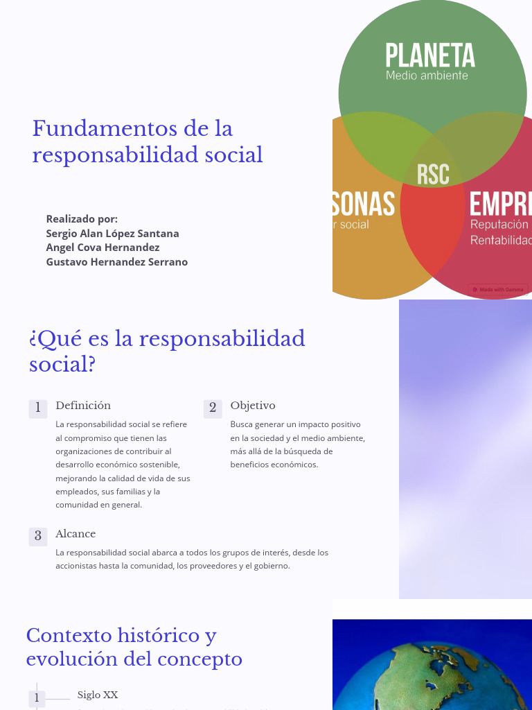 Fundamentos de La Responsabilidad Social | PDF | Responsabilidad social ...