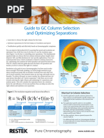 GC Column Cross-Reference Guide | PDF | Polymer Chemistry | Organic ...
