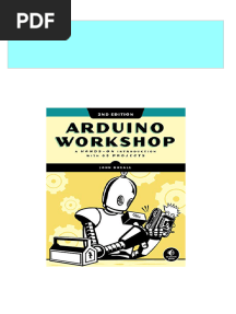 PDF Arduino Workshop 2nd Edition A Hands on Introduction with 65 Projects John Boxall download