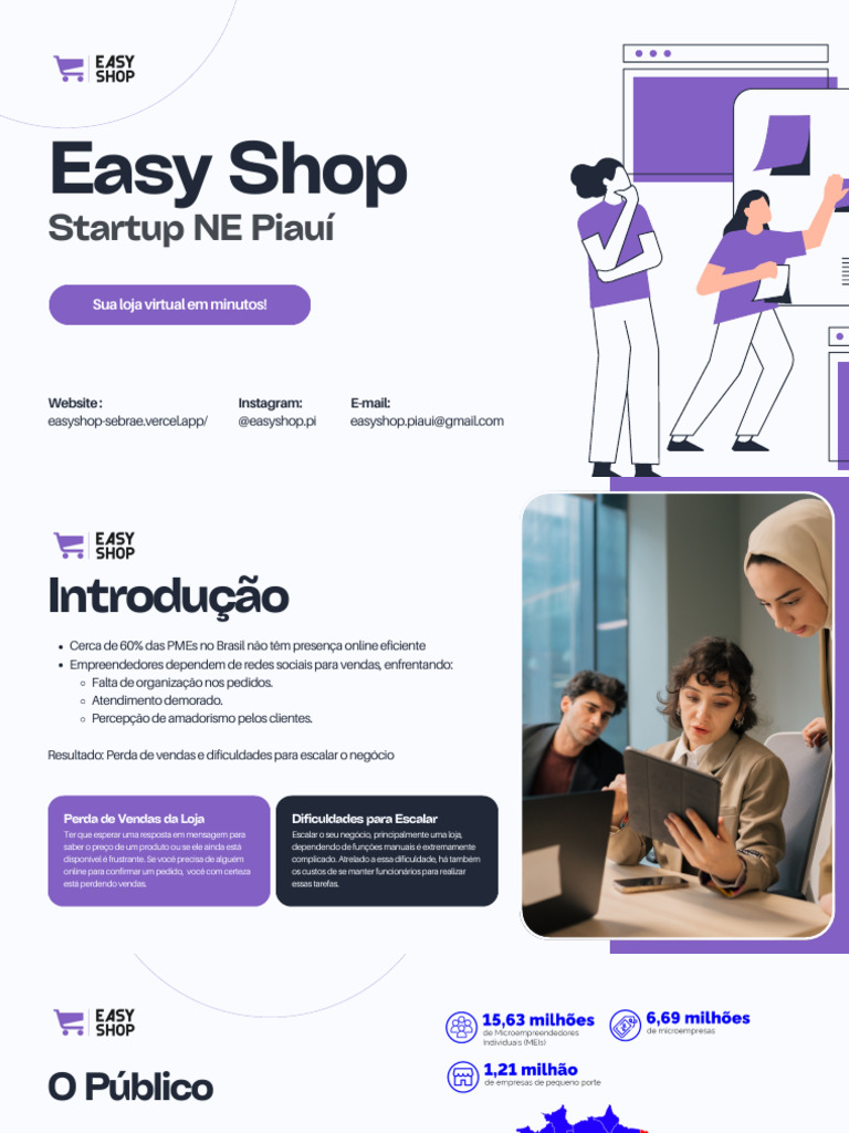 Easy Shop: E-commerce para PMEs no Piauí | PDF | E-commerce ...