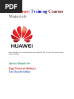 Download All Huawei Training Courses Materials by umamahesh009 SN80083896 doc pdf