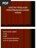 Pemerhatian Dan Penilaian (Nota)