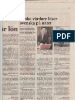 Article Vasabladet 2010