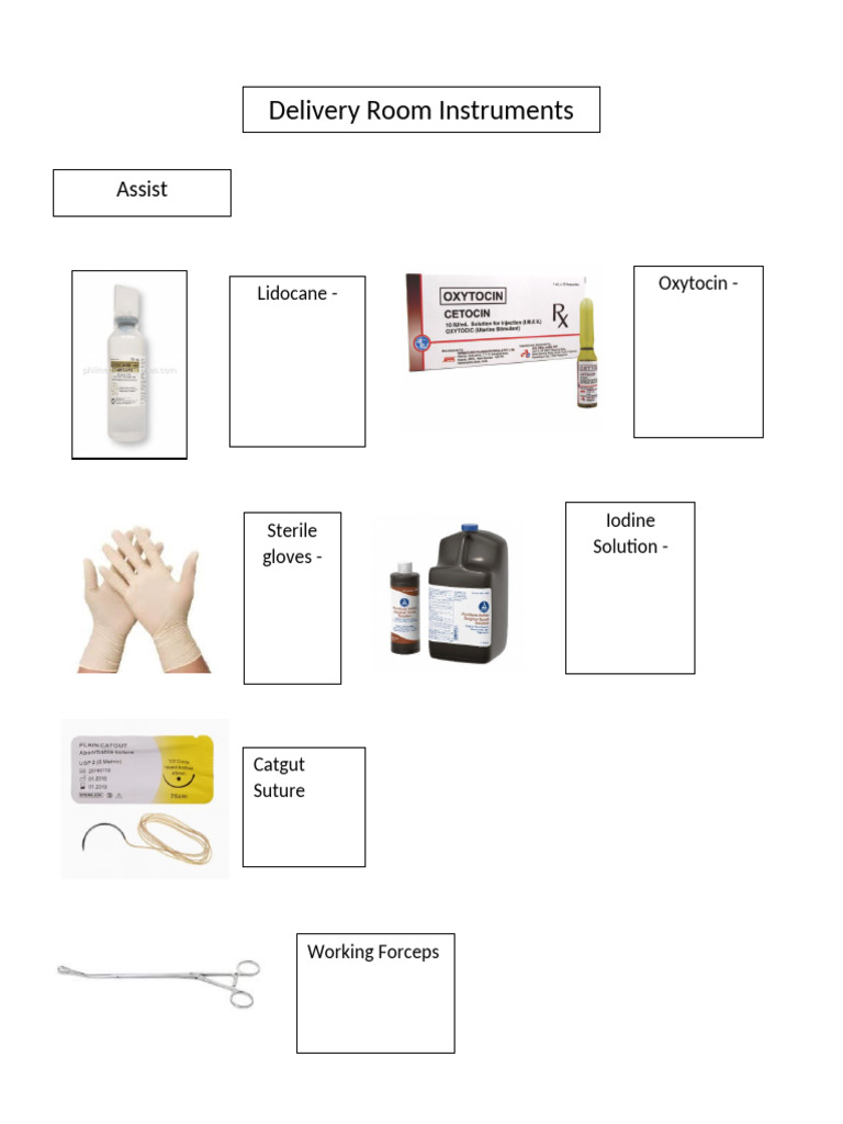 Essential Delivery Room Instruments | PDF