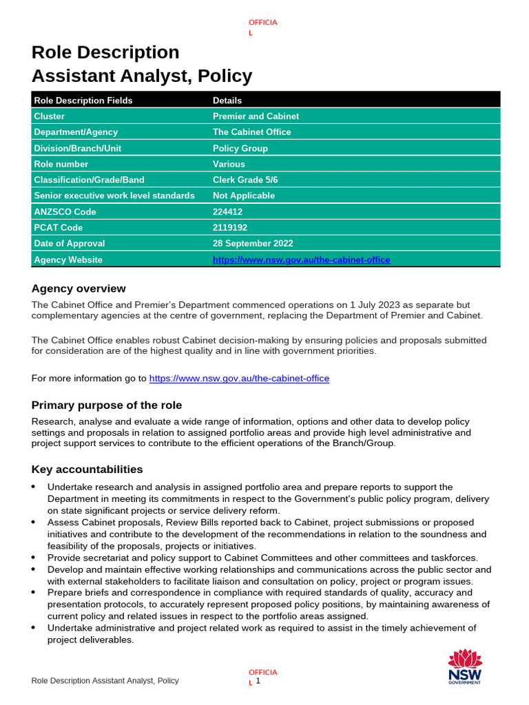 Clerk 05-06 - Assistant Analyst, Policy TCO (Accessible Final) - RD ...