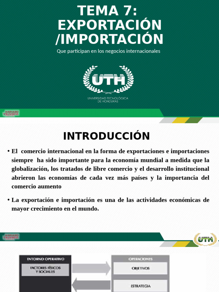 Exportación e Importación: Claves y Tipos | PDF | Exportaciones ...