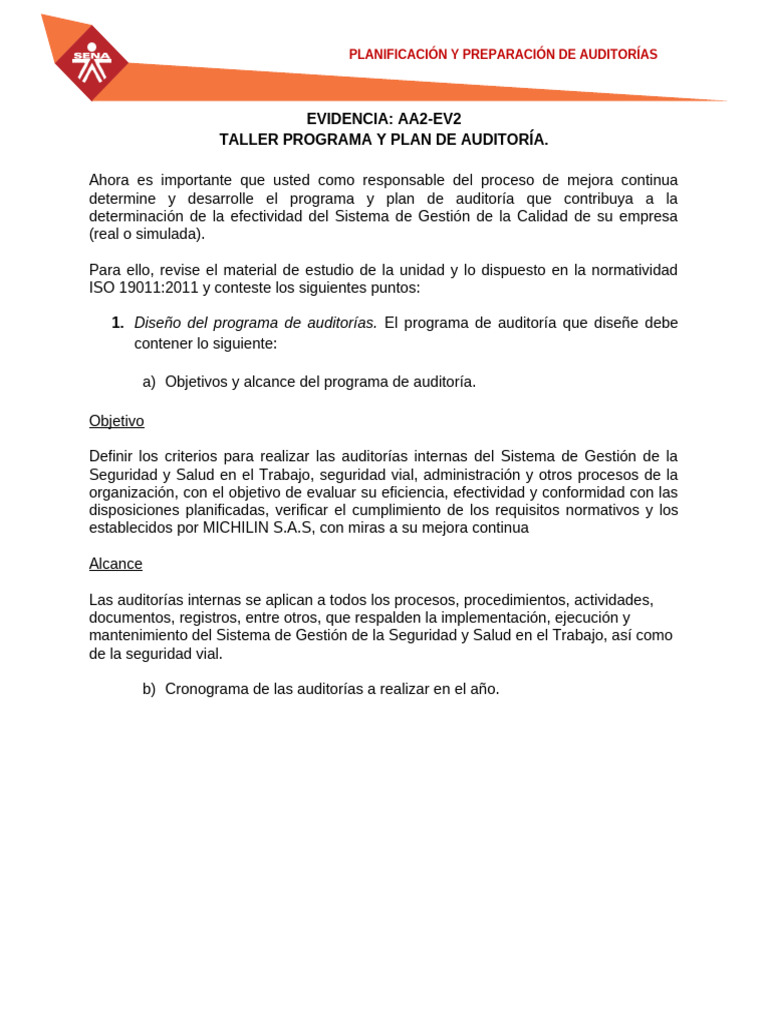 Formato - Evidencia - AA2 - Ev2 - Taller - Programa - y - Plan - de ...