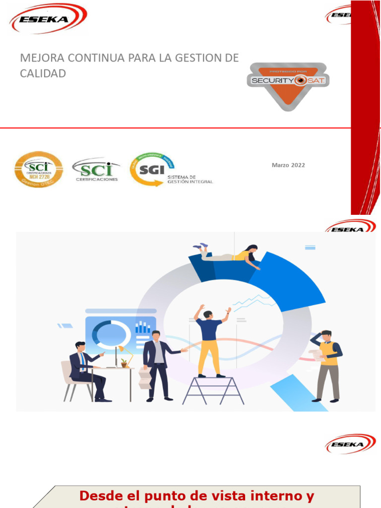 Mejora Continua en Gestión de Calidad | PDF | Calidad (comercial ...
