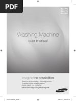 Manual Lavadora Samsung WA95VP PDF | PDF | Washing Machine | Laundry