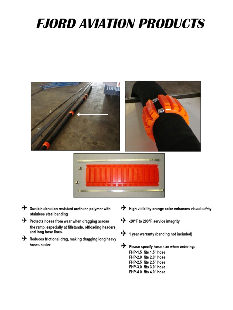 Hose Protector Bands for Aviation Use | PDF