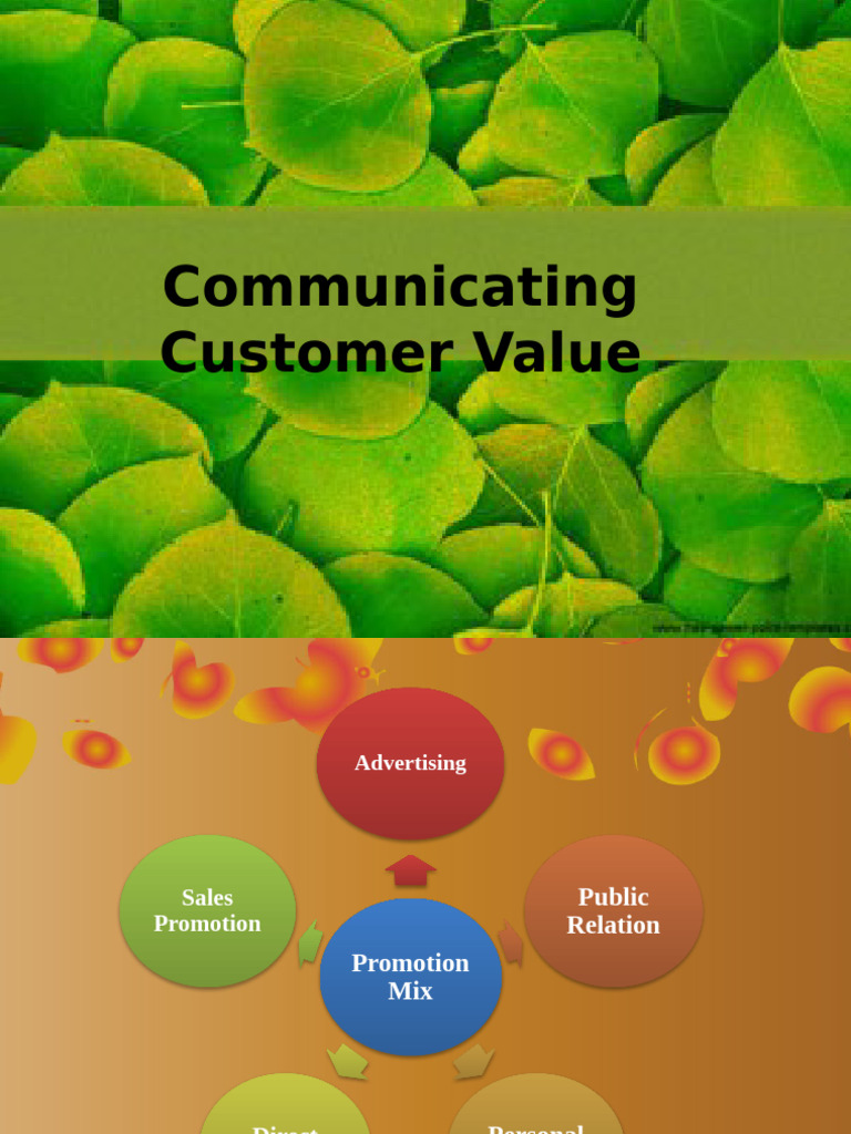 Customer Value Communication Strategies | PDF | Advertising | Mass Media