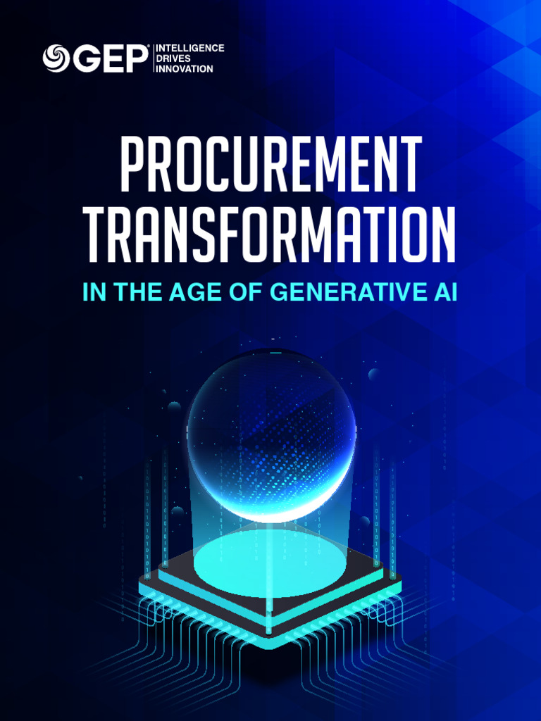 Procurement Transformation in The Age of Generative A I | PDF ...