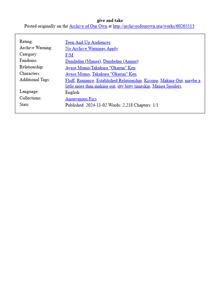 Give And Take Pdf Download