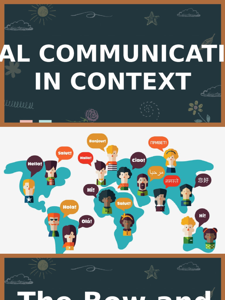 Oral Communication - PPT | PDF