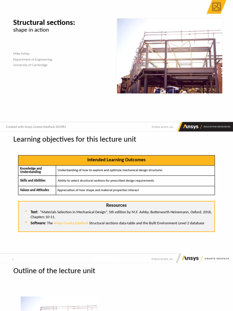 Optimizing Structural Sections in Design | PDF | Beam (Structure ...