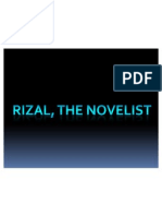 Rizal The Novelist