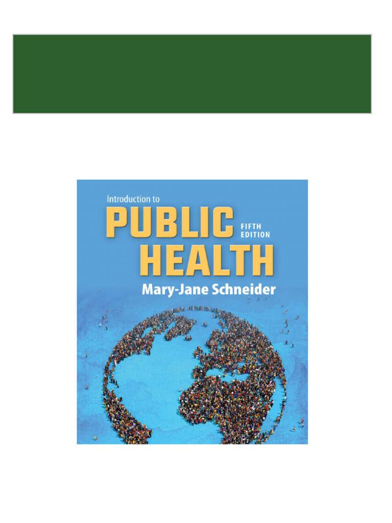 Introduction To Public Health 5th Edition