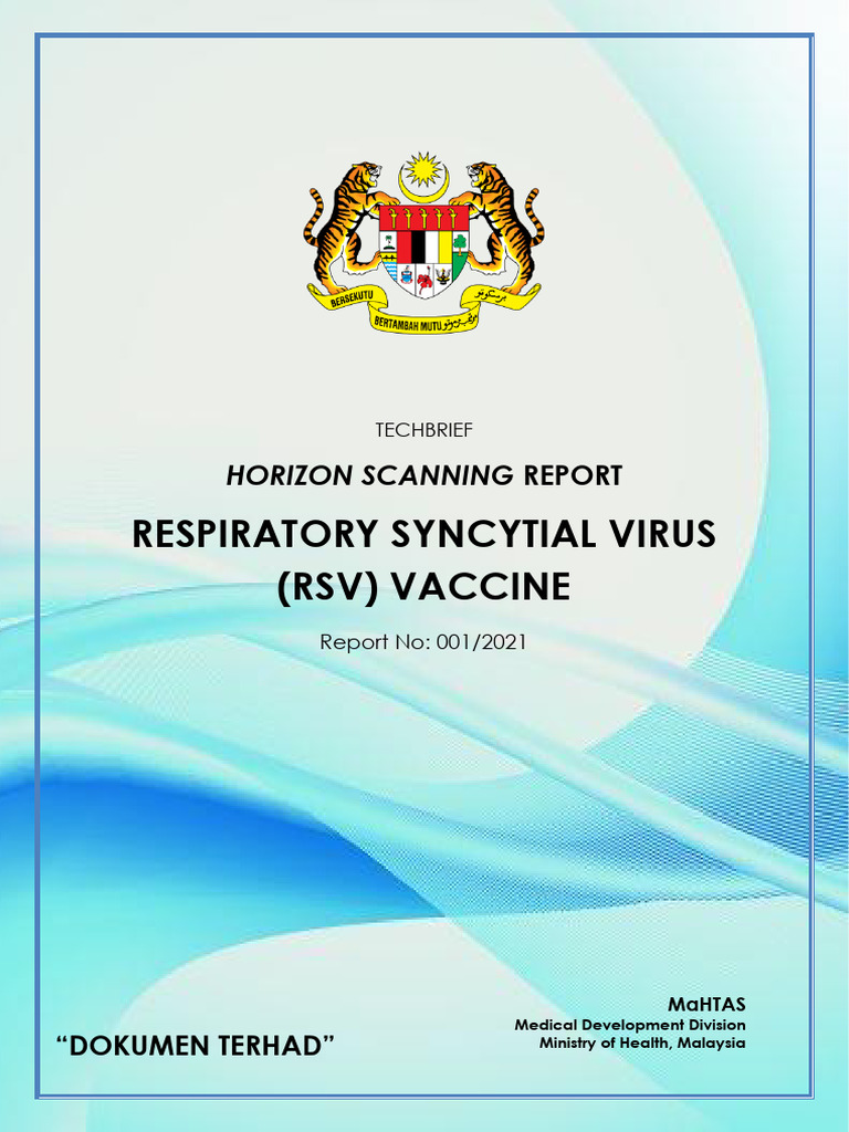 TB Respiratory Syncytial Virus (RSV) Vaccine 01 - 2021 | PDF | Vaccines ...
