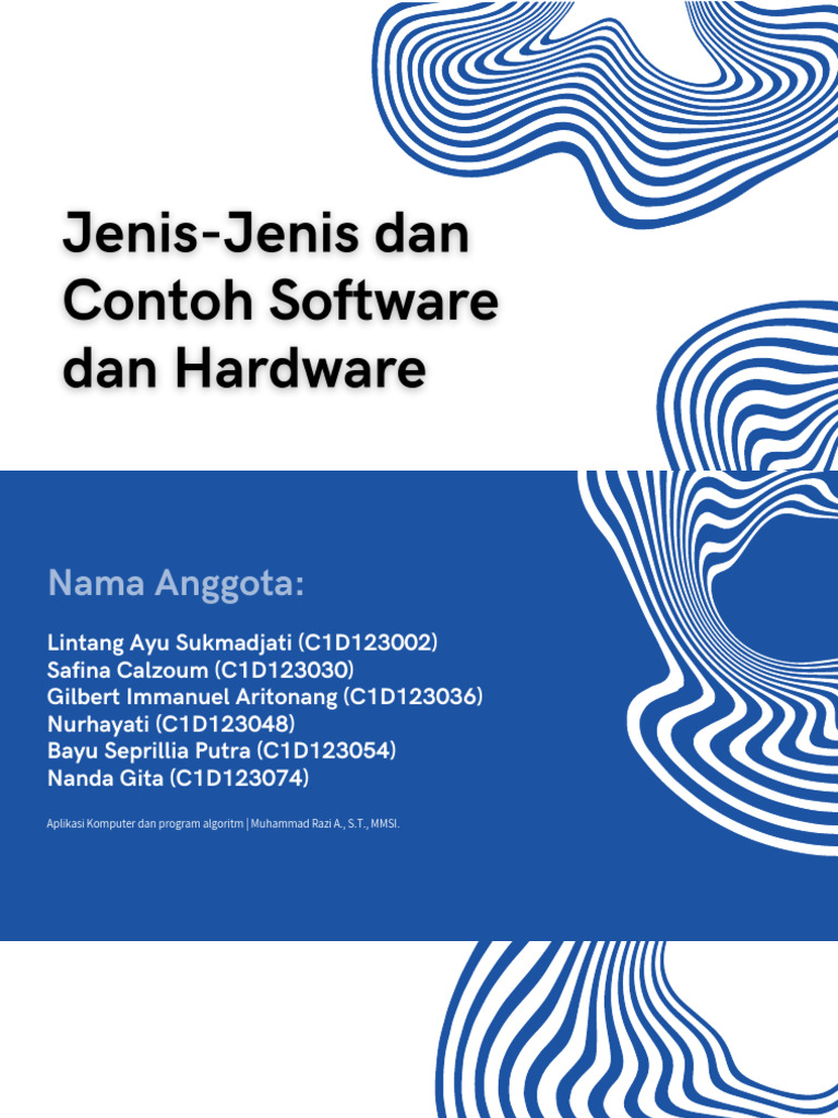 Software Dan Hardware | PDF