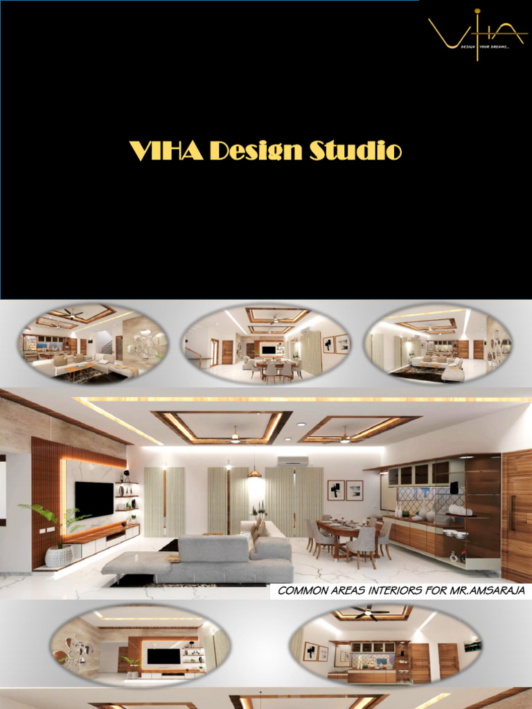 VIHA Design Studio Interiors Portfolio | PDF