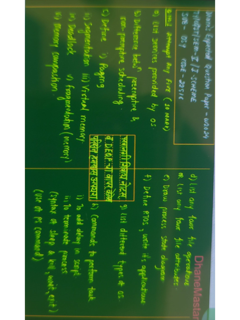 Dhanay Master OSY QB | PDF