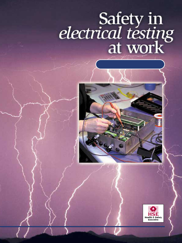 Safety Guidelines for Electrical Testing | PDF | Insulator (Electricity ...