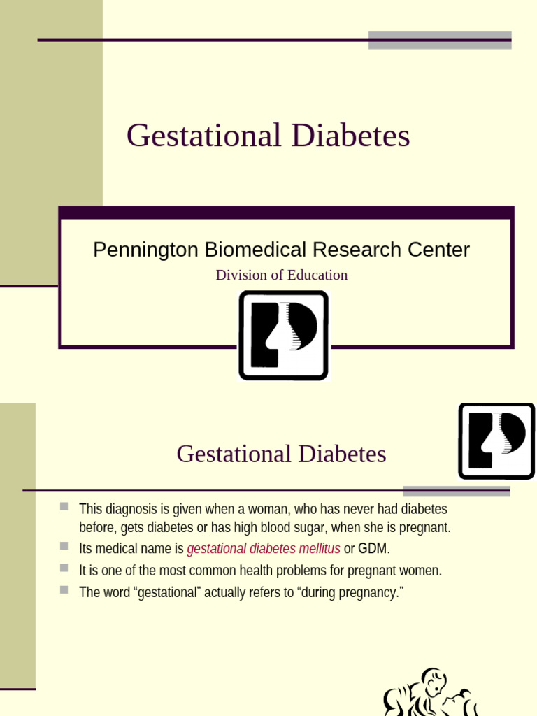 Gestational Diabetes | PDF | Gestational Diabetes | Diabetes