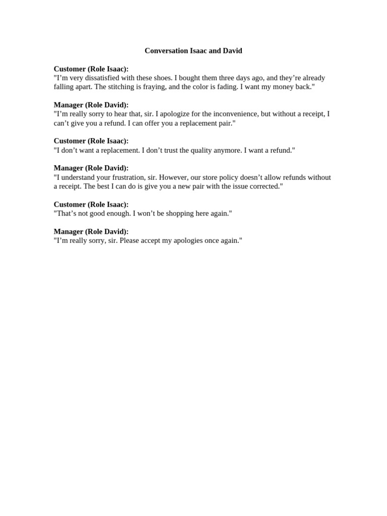Copia de Conversation Isaac and David | PDF