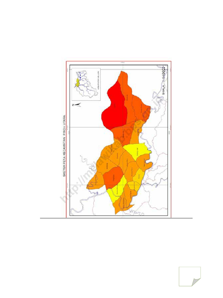 Pinoh Utara Map | PDF