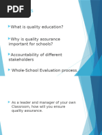 National Whole School Evaluation Policy | PDF | Evaluation | Learning