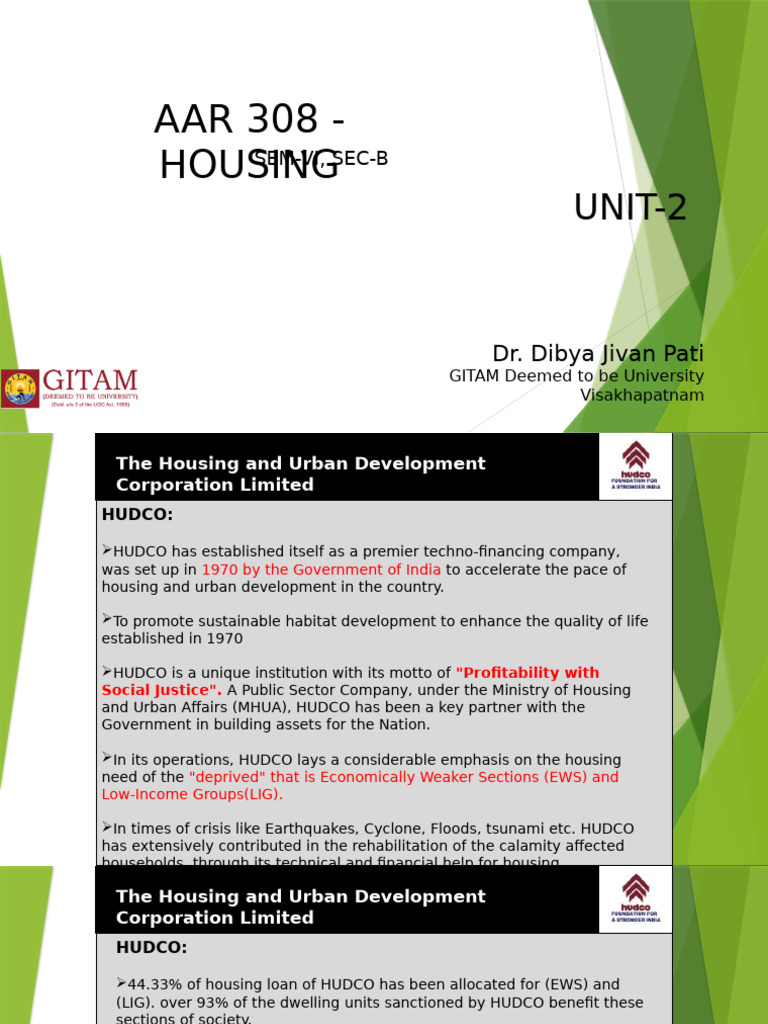 Unit+2+lecture Hudco | PDF | Infrastructure | Mutual Funds