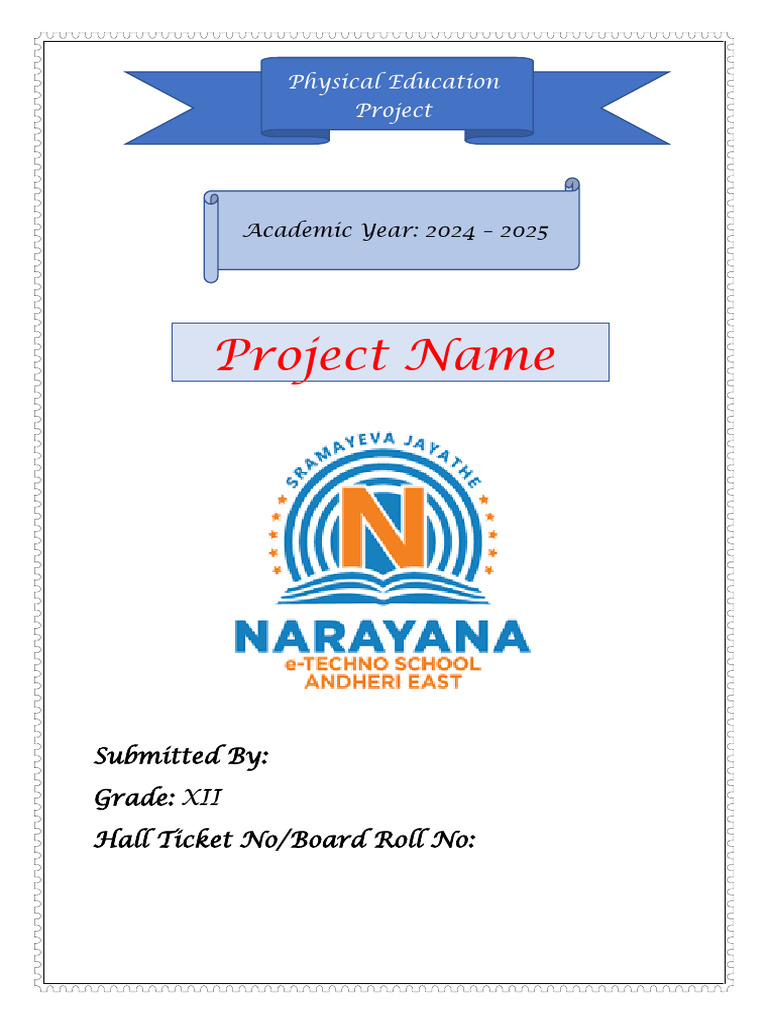 PE Project - 1st Three Pages | PDF