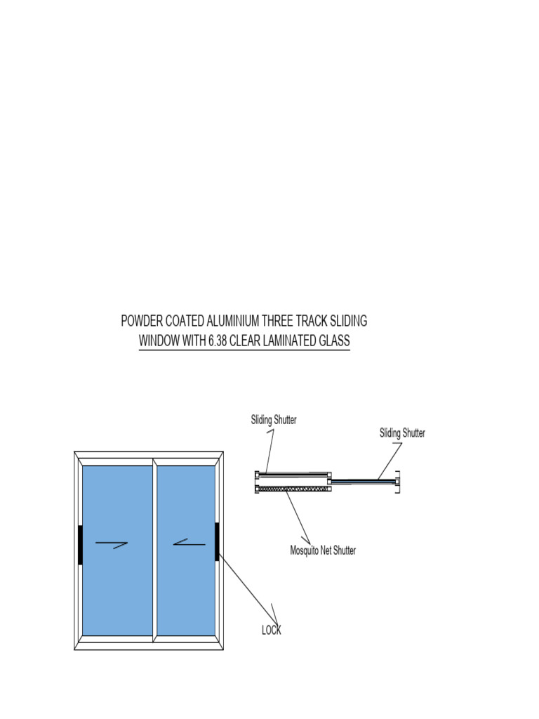 Powder Coated Aluminium Sliding Window | PDF