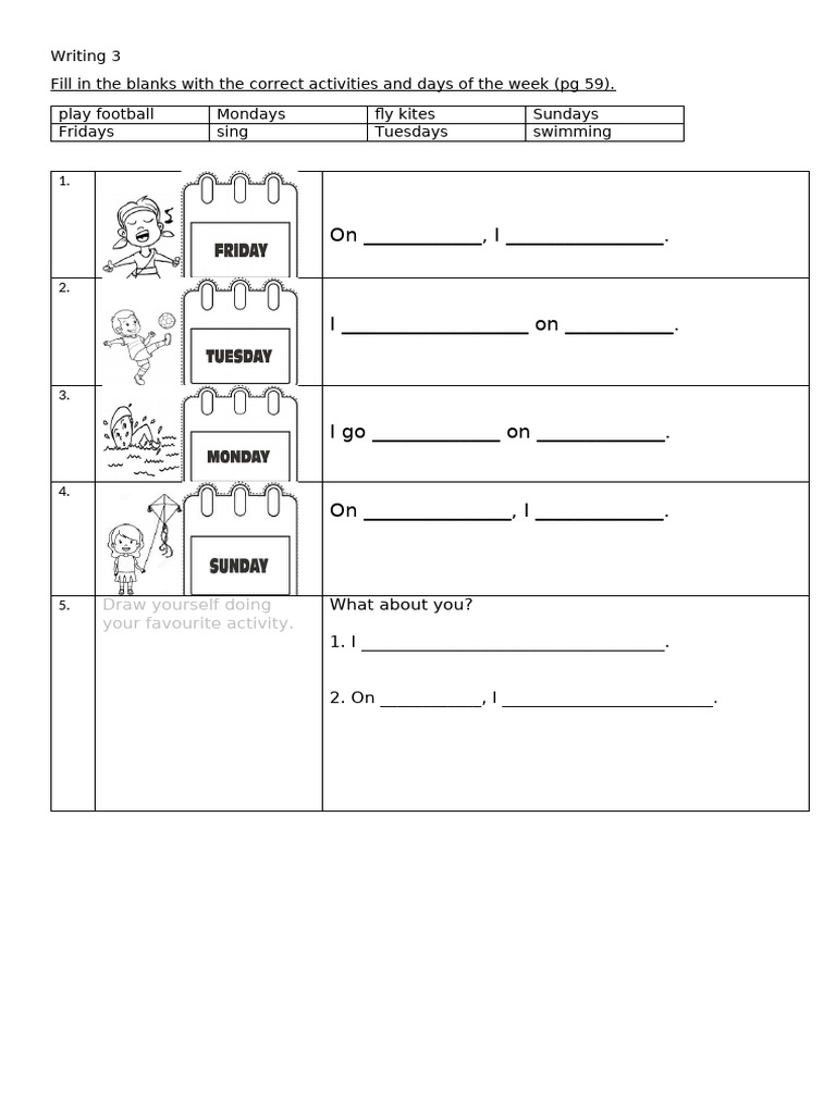Writing 3 | PDF