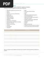Childcare First Aid Kit Checklist | PDF | Self-Improvement | Wellness