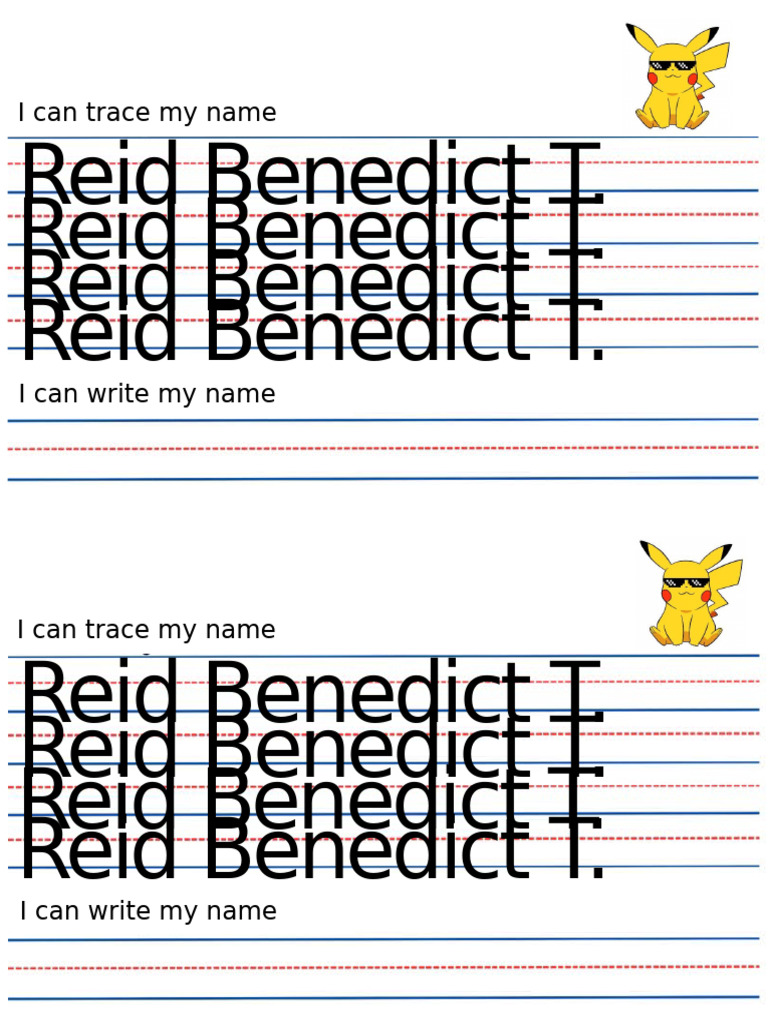 Name Tracing for Kids | PDF