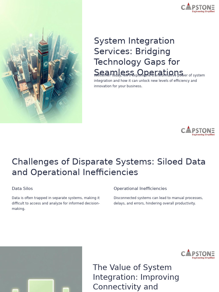 System Integration for Business Efficiency | PDF | Internet Of Things ...